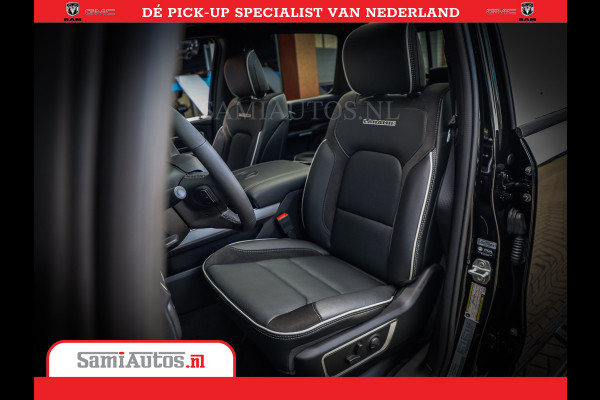 Dodge Ram 1500 Night Premium | Full Option | De Meest Luxe Pick-Up in zijn Klasse | Comfortabele Dubbele Cabine met Royale 5 Zitplaatsen | BPM vrij | Nu Leverbaar uit Voorraad | Voorraad Nr 2288 - 4952