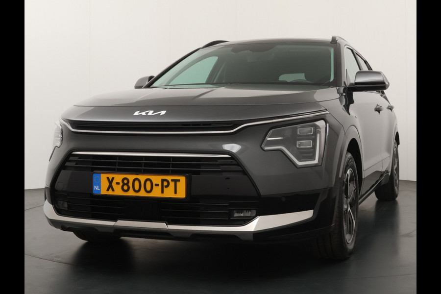 Kia Niro 1.6 GDi Hybrid DynamicPlusLine Apple Carplay/Android Auto - Cruise Control Adaptief - Dodehoekdetectie - LED Komlampen - Navigatie - Stoel-/stuur verwarming Fabrieksgarantie tot 01-2031