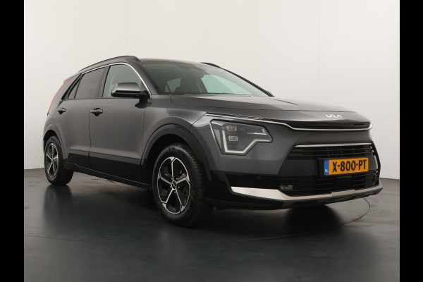 Kia Niro 1.6 GDi Hybrid DynamicPlusLine Apple Carplay/Android Auto - Cruise Control Adaptief - Dodehoekdetectie - LED Komlampen - Navigatie - Stoel-/stuur verwarming Fabrieksgarantie tot 01-2031