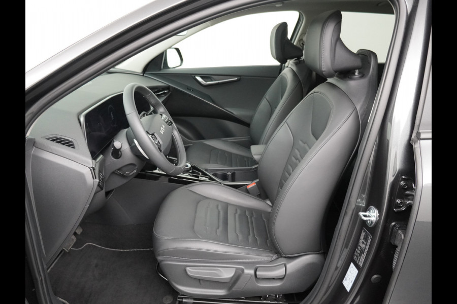 Kia Niro 1.6 GDi Hybrid DynamicPlusLine Apple Carplay/Android Auto - Cruise Control Adaptief - Dodehoekdetectie - LED Komlampen - Navigatie - Stoel-/stuur verwarming Fabrieksgarantie tot 01-2031