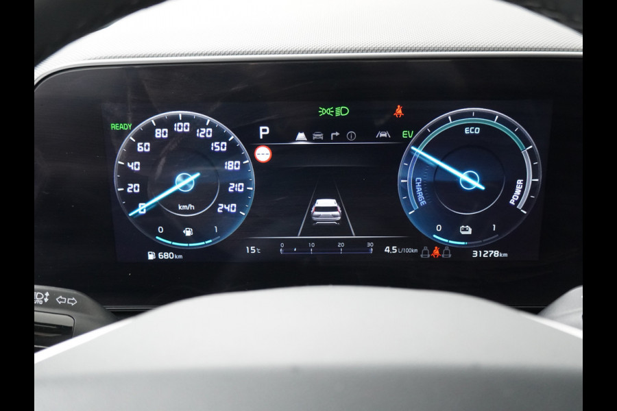 Kia Niro 1.6 GDi Hybrid DynamicPlusLine Apple Carplay/Android Auto - Cruise Control Adaptief - Dodehoekdetectie - LED Komlampen - Navigatie - Stoel-/stuur verwarming Fabrieksgarantie tot 01-2031
