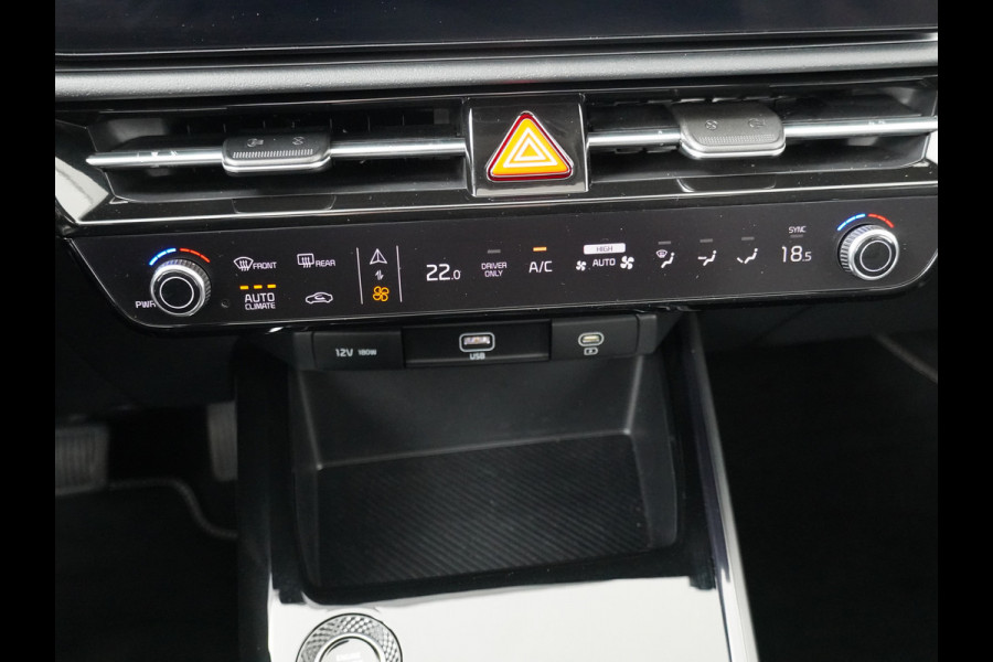 Kia Niro 1.6 GDi Hybrid DynamicPlusLine Apple Carplay/Android Auto - Cruise Control Adaptief - Dodehoekdetectie - LED Komlampen - Navigatie - Stoel-/stuur verwarming Fabrieksgarantie tot 01-2031