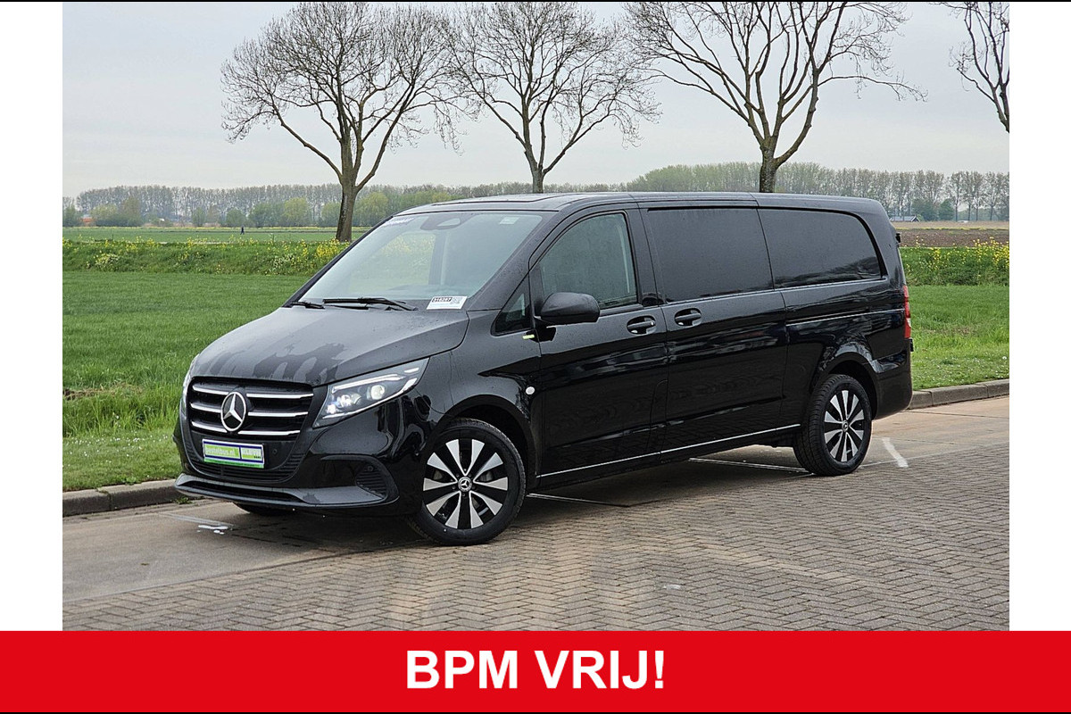 Mercedes-Benz Vito 116 CDI L3 2x-Zijdeur LED SELECT Navi Airco Automaat Bumpers-Kleur Lm-Velgen 3-Zits/ Leer DEMO BPM-Vrij! Mercedes-Benz Vito 116 CDI L3 2x-Zijdeur LED SELECT Navi Airco Automaat Bumpers-Kleur Lm-Velgen 3-Zits/ Leer DEMO BPM-Vrij!