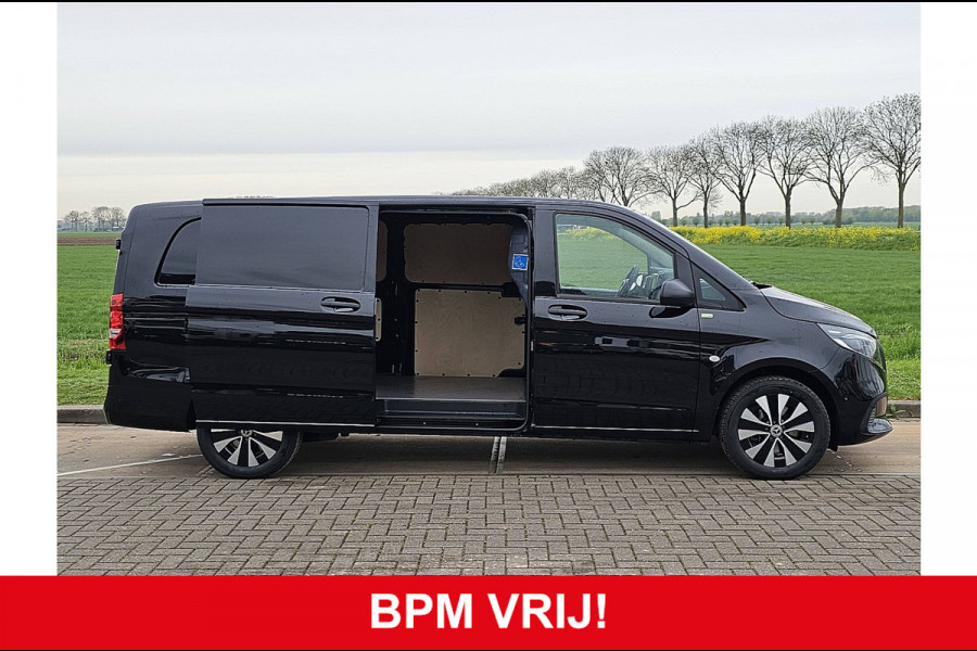 Mercedes-Benz Vito 116 CDI L3 2x-Zijdeur LED SELECT Navi Airco Automaat Bumpers-Kleur Lm-Velgen 3-Zits/ Leer DEMO BPM-Vrij!