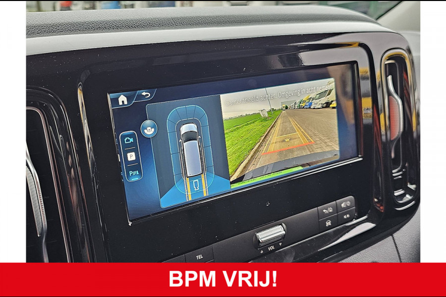 Mercedes-Benz Vito 116 CDI L3 2x-Zijdeur LED SELECT Navi Airco Automaat Bumpers-Kleur Lm-Velgen 3-Zits/ Leer DEMO BPM-Vrij!