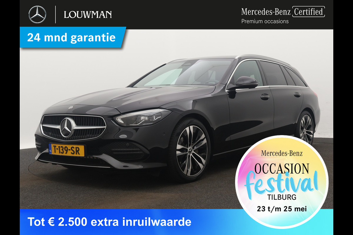 Mercedes-Benz C-Klasse Estate 180 Luxury Line | Memorypakket | Antidiefstalpakket GUARD 360° Plus | Warmtewerend, donkergetint glas achterin | Inclusief 24 maanden MB Certified garantie voor Europa. Mercedes-Benz C-Klasse Estate 180 Luxury Line | Memorypakket | Antidiefstalpakket GUARD 360° Plus | Warmtewerend, donkergetint glas achterin | Inclusief 24 maanden MB Certified garantie voor Europa.