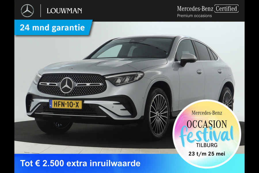 Mercedes-Benz GLC Coupé 300 e 4MATIC AMG Plug-In Hybride | AMG Styling | 20 Inch AMG Velgen | Stuur en Stoelverwarming | Burmester® 3D-Surround sound system | Rijassistentiepakket plus | Inclusief 24 maanden MB Certified garantie voor Europa.