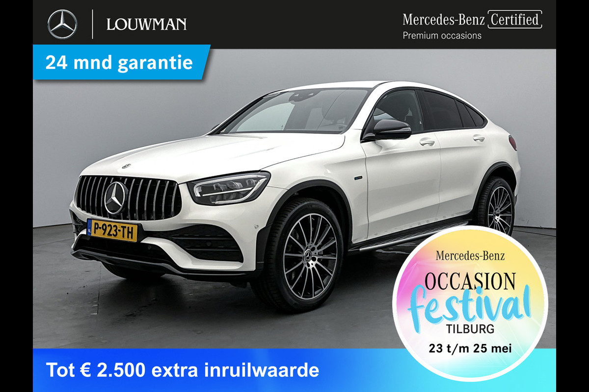 Mercedes-Benz GLC Coupé 300 e 4MATIC Business Solution AMG | Achteruirijcamera | Multispaaks | Navigatie | Nightpaklket | Treeplanken | Inclusief 24 maanden MB Certified garantie voor Europa. Mercedes-Benz GLC Coupé 300 e 4MATIC Business Solution AMG | Achteruirijcamera | Multispaaks | Navigatie | Nightpaklket | Treeplanken | Inclusief 24 maanden MB Certified garantie voor Europa.