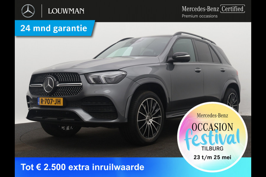 Mercedes-Benz GLE 350 e 4MATIC Premium Plus | Panoramadak | Multispaaks lichtmetalen velgen | Navigatie | Night pakket | Airmatic | Alarm klasse 3 | Inclusief 24 maanden MB Certified garantie voor Europa.