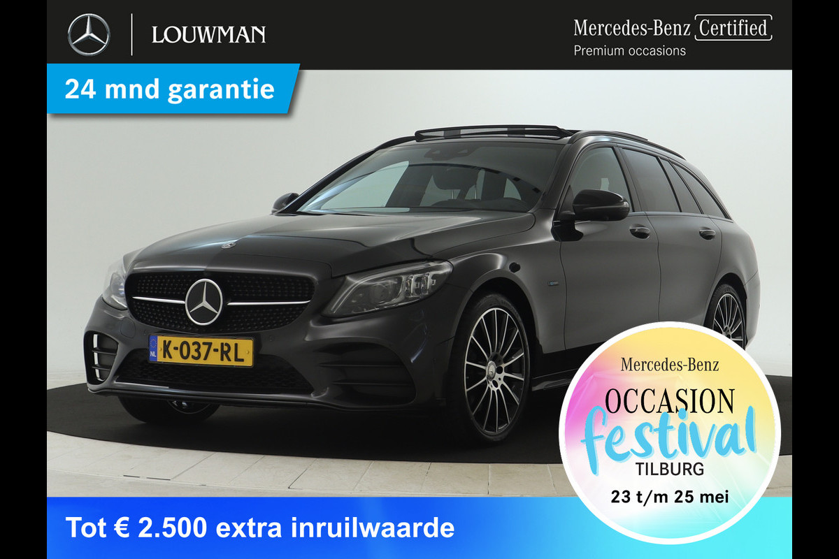 Mercedes-Benz C-Klasse Estate 300 e Business Solution AMG | Panoramadak | Multispaaks lichtmetalen velgen | Navigatie | Parking support | Inclusief 24 maanden MB Certified garantie voor Europa. Mercedes-Benz C-Klasse Estate 300 e Business Solution AMG | Panoramadak | Multispaaks lichtmetalen velgen | Navigatie | Parking support | Inclusief 24 maanden MB Certified garantie voor Europa.