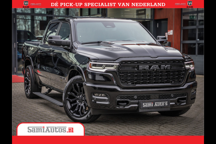 Dodge Ram 1500 LIMITED H.O | 540 PK | Z.G.A.N | DEZE RAM BESCHIKT OVER ALLE BESCHIKBARE OPTIES | Comfortabele Dubbele Cabine met Royale 5 Zitplaatsen | BPM vrij | Nu Leverbaar uit Voorraad | Voorraad Nr 2265 - V77JVF