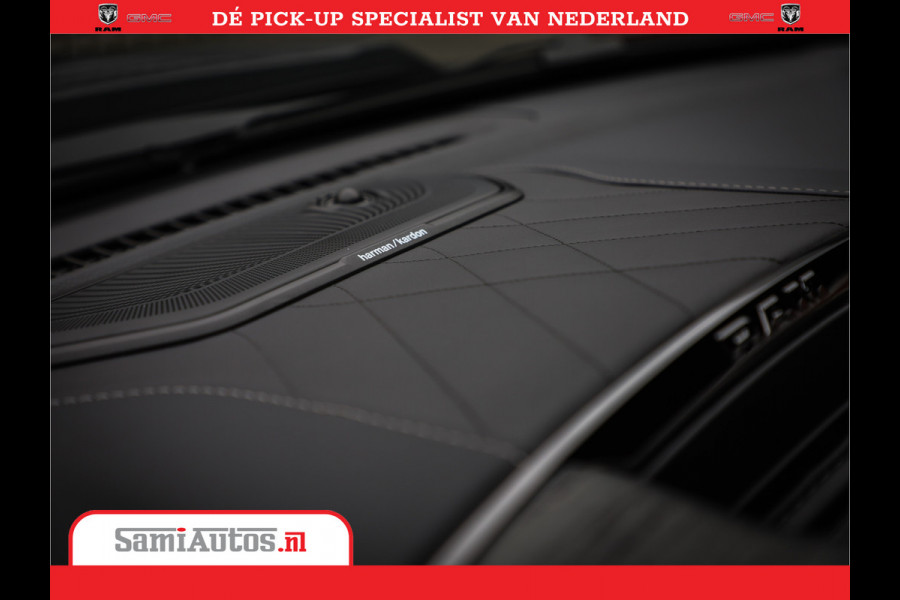 Dodge Ram 1500 Limited Demo Night High Output 540HP 706Nm | Massage + Full Option | De Meest Luxe en Volle Pick-Up in zijn Klasse | Comfortabele Dubbele Cabine met Royale 5 Zitplaatsen | BPM vrij | Nu Leverbaar uit Voorraad | Voorraad Nr 2263 - V76JVF
