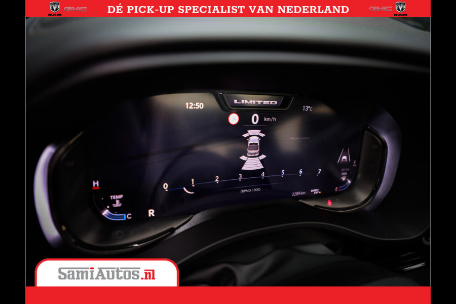 Dodge Ram 1500 Limited Demo Night High Output 540HP 706Nm | Massage + Full Option | De Meest Luxe en Volle Pick-Up in zijn Klasse | Comfortabele Dubbele Cabine met Royale 5 Zitplaatsen | BPM vrij | Nu Leverbaar uit Voorraad | Voorraad Nr 2263 - V76JVF