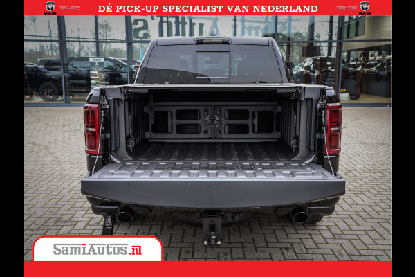 Dodge Ram 1500 Limited Demo Night High Output 540HP 706Nm | Massage + Full Option | De Meest Luxe en Volle Pick-Up in zijn Klasse | Comfortabele Dubbele Cabine met Royale 5 Zitplaatsen | BPM vrij | Nu Leverbaar uit Voorraad | Voorraad Nr 2263 - V76JVF
