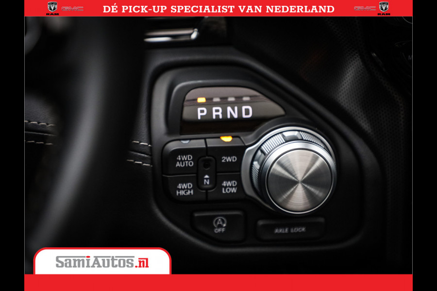 Dodge Ram 1500 Limited Demo Night High Output 540HP 706Nm | Massage + Full Option | De Meest Luxe en Volle Pick-Up in zijn Klasse | Comfortabele Dubbele Cabine met Royale 5 Zitplaatsen | BPM vrij | Nu Leverbaar uit Voorraad | Voorraad Nr 2263 - V76JVF