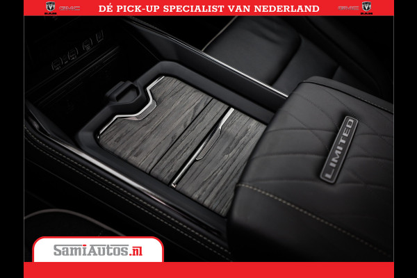 Dodge Ram 1500 LIMITED H.O | 540 PK | Z.G.A.N | DEZE RAM BESCHIKT OVER ALLE BESCHIKBARE OPTIES | Comfortabele Dubbele Cabine met Royale 5 Zitplaatsen | BPM vrij | Nu Leverbaar uit Voorraad | Voorraad Nr 2265 - V77JVF
