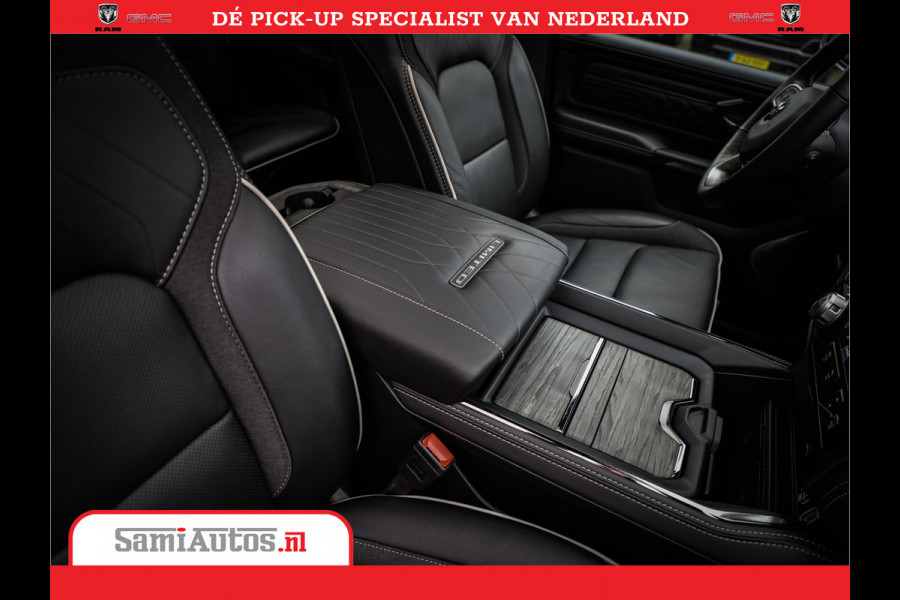 Dodge Ram 1500 LIMITED H.O | 540 PK | Z.G.A.N | DEZE RAM BESCHIKT OVER ALLE BESCHIKBARE OPTIES | Comfortabele Dubbele Cabine met Royale 5 Zitplaatsen | BPM vrij | Nu Leverbaar uit Voorraad | Voorraad Nr 2265 - V77JVF