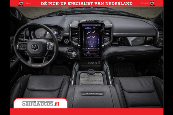 Dodge Ram 1500 LIMITED H.O | 540 PK | Z.G.A.N | DEZE RAM BESCHIKT OVER ALLE BESCHIKBARE OPTIES | Comfortabele Dubbele Cabine met Royale 5 Zitplaatsen | BPM vrij | Nu Leverbaar uit Voorraad | Voorraad Nr 2265 - V77JVF