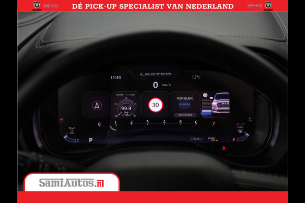 Dodge Ram 1500 LIMITED H.O | 540 PK | Z.G.A.N | DEZE RAM BESCHIKT OVER ALLE BESCHIKBARE OPTIES | Comfortabele Dubbele Cabine met Royale 5 Zitplaatsen | BPM vrij | Nu Leverbaar uit Voorraad | Voorraad Nr 2265 - V77JVF