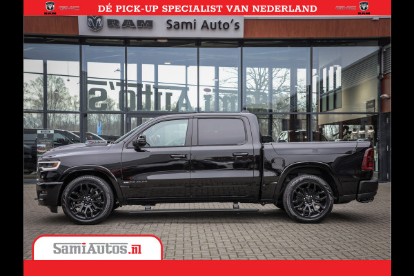 Dodge Ram 1500 LIMITED H.O | 540 PK | Z.G.A.N | DEZE RAM BESCHIKT OVER ALLE BESCHIKBARE OPTIES | Comfortabele Dubbele Cabine met Royale 5 Zitplaatsen | BPM vrij | Nu Leverbaar uit Voorraad | Voorraad Nr 2265 - V77JVF