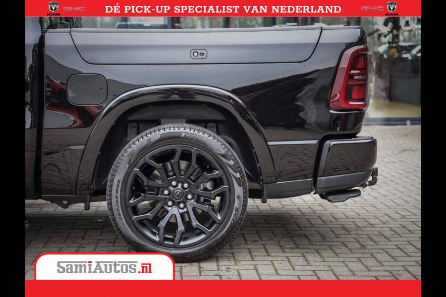Dodge Ram 1500 LIMITED H.O | 540 PK | Z.G.A.N | DEZE RAM BESCHIKT OVER ALLE BESCHIKBARE OPTIES | Comfortabele Dubbele Cabine met Royale 5 Zitplaatsen | BPM vrij | Nu Leverbaar uit Voorraad | Voorraad Nr 2265 - V77JVF