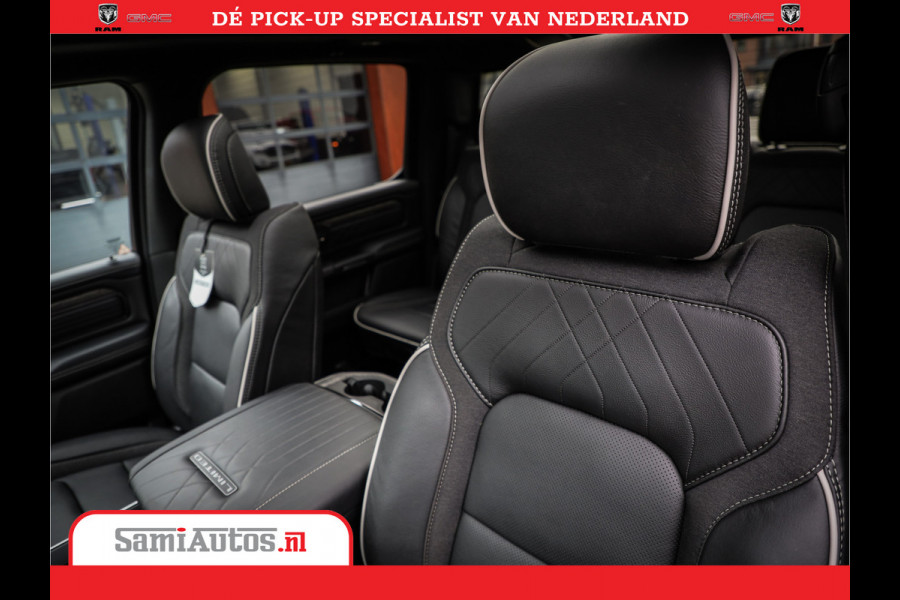 Dodge Ram 1500 LIMITED H.O | 540 PK | Z.G.A.N | DEZE RAM BESCHIKT OVER ALLE BESCHIKBARE OPTIES | Comfortabele Dubbele Cabine met Royale 5 Zitplaatsen | BPM vrij | Nu Leverbaar uit Voorraad | Voorraad Nr 2265 - V77JVF