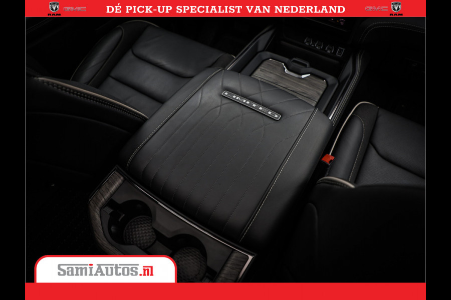 Dodge Ram 1500 LIMITED H.O | 540 PK | Z.G.A.N | DEZE RAM BESCHIKT OVER ALLE BESCHIKBARE OPTIES | Comfortabele Dubbele Cabine met Royale 5 Zitplaatsen | BPM vrij | Nu Leverbaar uit Voorraad | Voorraad Nr 2265 - V77JVF