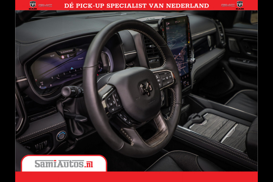 Dodge Ram 1500 LIMITED H.O | 540 PK | Z.G.A.N | DEZE RAM BESCHIKT OVER ALLE BESCHIKBARE OPTIES | Comfortabele Dubbele Cabine met Royale 5 Zitplaatsen | BPM vrij | Nu Leverbaar uit Voorraad | Voorraad Nr 2265 - V77JVF