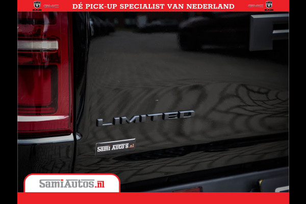 Dodge Ram 1500 LIMITED H.O | 540 PK | Z.G.A.N | DEZE RAM BESCHIKT OVER ALLE BESCHIKBARE OPTIES | Comfortabele Dubbele Cabine met Royale 5 Zitplaatsen | BPM vrij | Nu Leverbaar uit Voorraad | Voorraad Nr 2265 - V77JVF