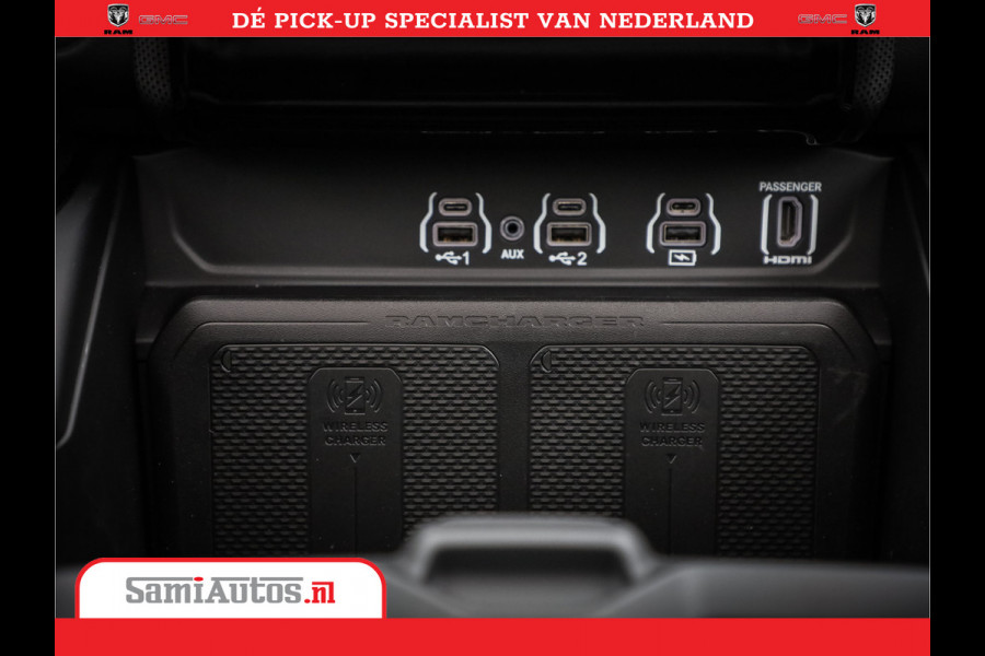 Dodge Ram 1500 LIMITED H.O | 540 PK | Z.G.A.N | DEZE RAM BESCHIKT OVER ALLE BESCHIKBARE OPTIES | Comfortabele Dubbele Cabine met Royale 5 Zitplaatsen | BPM vrij | Nu Leverbaar uit Voorraad | Voorraad Nr 2265 - V77JVF