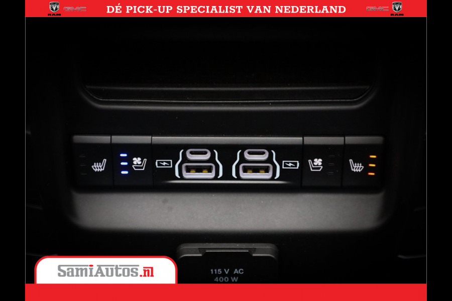 Dodge Ram 1500 LIMITED H.O | 540 PK | Z.G.A.N | DEZE RAM BESCHIKT OVER ALLE BESCHIKBARE OPTIES | Comfortabele Dubbele Cabine met Royale 5 Zitplaatsen | BPM vrij | Nu Leverbaar uit Voorraad | Voorraad Nr 2265 - V77JVF