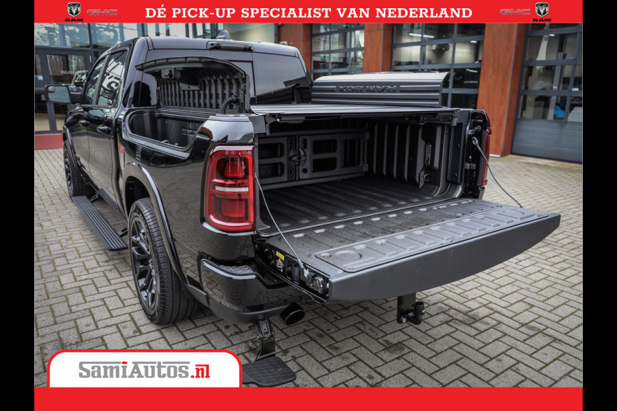 Dodge Ram 1500 LIMITED H.O | 540 PK | Z.G.A.N | DEZE RAM BESCHIKT OVER ALLE BESCHIKBARE OPTIES | Comfortabele Dubbele Cabine met Royale 5 Zitplaatsen | BPM vrij | Nu Leverbaar uit Voorraad | Voorraad Nr 2265 - V77JVF