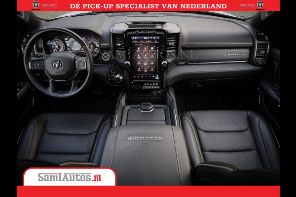 Dodge Ram Limited Night | 5.7 V8 Hemi Full Option | Comfortabele Dubbele Cabine met Royale 5 Zitplaatsen | De Meest Luxe en Volle Pick-Up in zijn Klasse | BPM vrij | Nu Leverbaar uit Voorraad | Voorraad Nr v45lpr