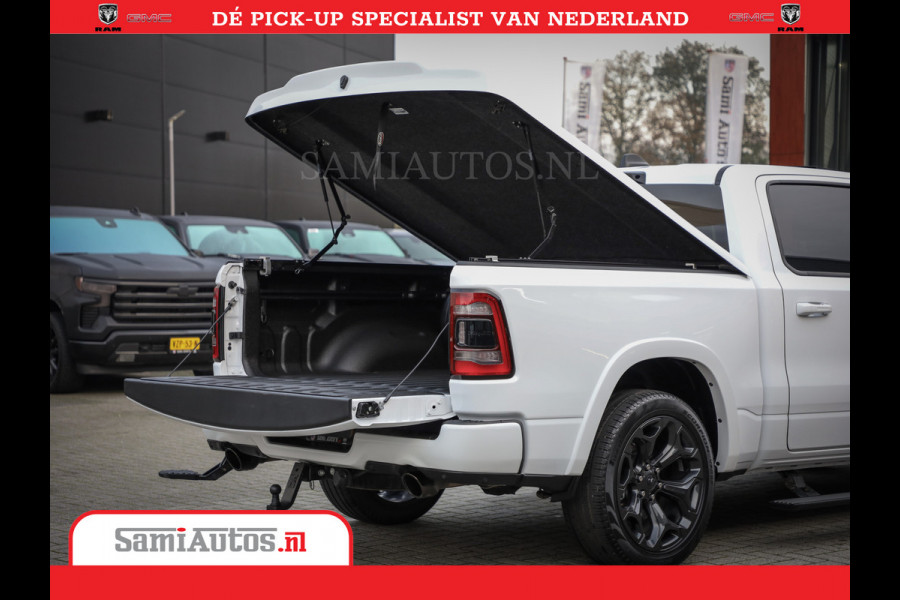 Dodge Ram Limited Night | 5.7 V8 Hemi Full Option | Comfortabele Dubbele Cabine met Royale 5 Zitplaatsen | De Meest Luxe en Volle Pick-Up in zijn Klasse | BPM vrij | Nu Leverbaar uit Voorraad | Voorraad Nr v45lpr