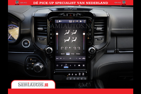 Dodge Ram Limited Night | 5.7 V8 Hemi Full Option | Comfortabele Dubbele Cabine met Royale 5 Zitplaatsen | De Meest Luxe en Volle Pick-Up in zijn Klasse | BPM vrij | Nu Leverbaar uit Voorraad | Voorraad Nr v45lpr