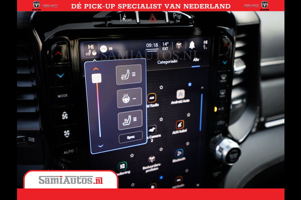 Dodge Ram Limited Night | 5.7 V8 Hemi Full Option | Comfortabele Dubbele Cabine met Royale 5 Zitplaatsen | De Meest Luxe en Volle Pick-Up in zijn Klasse | BPM vrij | Nu Leverbaar uit Voorraad | Voorraad Nr v45lpr
