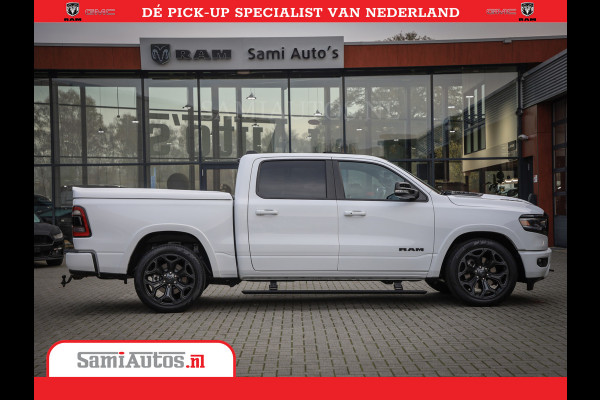 Dodge Ram Limited Night | 5.7 V8 Hemi Full Option | Comfortabele Dubbele Cabine met Royale 5 Zitplaatsen | De Meest Luxe en Volle Pick-Up in zijn Klasse | BPM vrij | Nu Leverbaar uit Voorraad | Voorraad Nr v45lpr