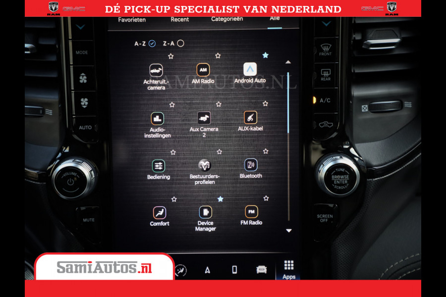 Dodge Ram Limited Night | 5.7 V8 Hemi Full Option | Comfortabele Dubbele Cabine met Royale 5 Zitplaatsen | De Meest Luxe en Volle Pick-Up in zijn Klasse | BPM vrij | Nu Leverbaar uit Voorraad | Voorraad Nr v45lpr