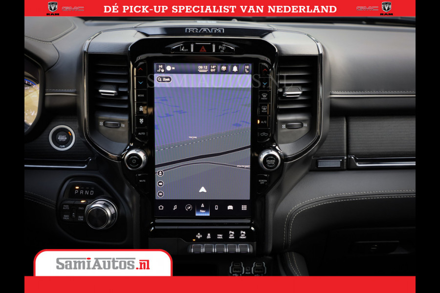 Dodge Ram Limited Night | 5.7 V8 Hemi Full Option | Comfortabele Dubbele Cabine met Royale 5 Zitplaatsen | De Meest Luxe en Volle Pick-Up in zijn Klasse | BPM vrij | Nu Leverbaar uit Voorraad | Voorraad Nr v45lpr