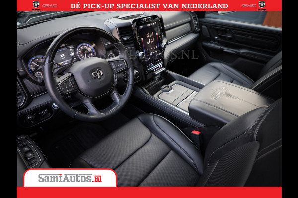 Dodge Ram Limited Night | 5.7 V8 Hemi Full Option | Comfortabele Dubbele Cabine met Royale 5 Zitplaatsen | De Meest Luxe en Volle Pick-Up in zijn Klasse | BPM vrij | Nu Leverbaar uit Voorraad | Voorraad Nr v45lpr