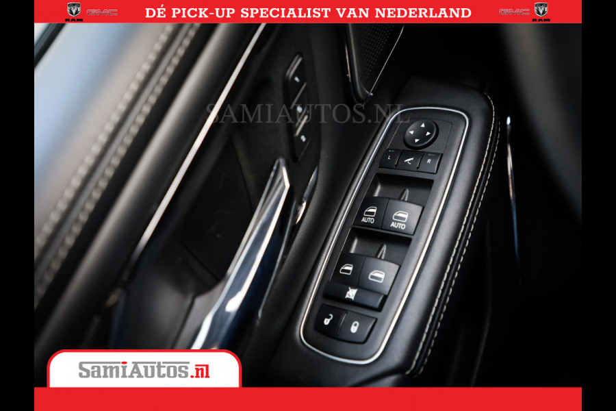 Dodge Ram Limited Night | 5.7 V8 Hemi Full Option | Comfortabele Dubbele Cabine met Royale 5 Zitplaatsen | De Meest Luxe en Volle Pick-Up in zijn Klasse | BPM vrij | Nu Leverbaar uit Voorraad | Voorraad Nr v45lpr