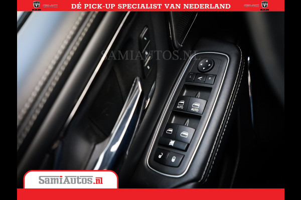 Dodge Ram Limited Night | 5.7 V8 Hemi Full Option | Comfortabele Dubbele Cabine met Royale 5 Zitplaatsen | De Meest Luxe en Volle Pick-Up in zijn Klasse | BPM vrij | Nu Leverbaar uit Voorraad | Voorraad Nr v45lpr