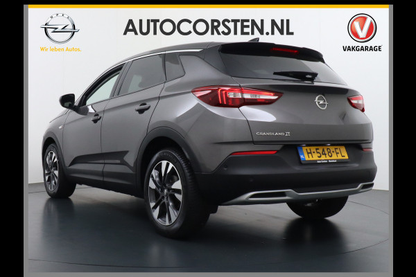 Opel Grandland X T131PK AUT-8 Navi Apple Carplay Android Ecc Elek.Achterklep AGR-Stoelen Stuur/Stoelverwarming Cruise Control Pdc Keyless Led Bus Regen/Lichtsensor Dodehoeksensor Rijstrooksensor Verkeersbordlezer Winterpakket DAB+ Lmv 18" 1.2 Turbo 1e Eigenaar € 35.000 nieuw Origineel Nederlandse auto