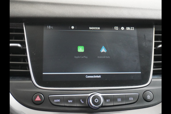 Opel Grandland X T131PK AUT-8 Navi Apple Carplay Android Ecc Elek.Achterklep AGR-Stoelen Stuur/Stoelverwarming Cruise Control Pdc Keyless Led Bus Regen/Lichtsensor Dodehoeksensor Rijstrooksensor Verkeersbordlezer Winterpakket DAB+ Lmv 18" 1.2 Turbo 1e Eigenaar € 35.000 nieuw Origineel Nederlandse auto