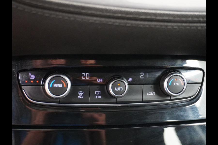 Opel Grandland X T131PK AUT-8 Navi Apple Carplay Android Ecc Elek.Achterklep AGR-Stoelen Stuur/Stoelverwarming Cruise Control Pdc Keyless Led Bus Regen/Lichtsensor Dodehoeksensor Rijstrooksensor Verkeersbordlezer Winterpakket DAB+ Lmv 18" 1.2 Turbo 1e Eigenaar € 35.000 nieuw Origineel Nederlandse auto