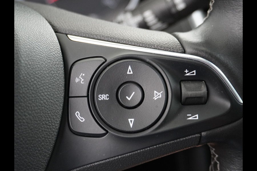 Opel Grandland X T131PK AUT-8 Navi Apple Carplay Android Ecc Elek.Achterklep AGR-Stoelen Stuur/Stoelverwarming Cruise Control Pdc Keyless Led Bus Regen/Lichtsensor Dodehoeksensor Rijstrooksensor Verkeersbordlezer Winterpakket DAB+ Lmv 18" 1.2 Turbo 1e Eigenaar € 35.000 nieuw Origineel Nederlandse auto