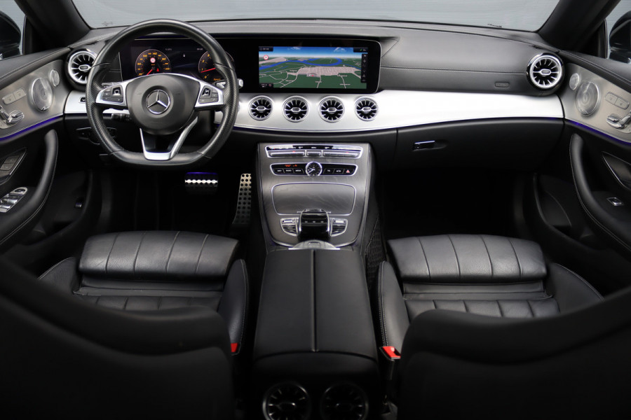 Mercedes-Benz E-Klasse Cabrio 200 AMG Line Premium Aut9 | Airscarf | Burmester | Memory | HUD | Surround Camera | Dodehoekassistent | Intelligent Light System | Cabrioletcomfortpakket |
