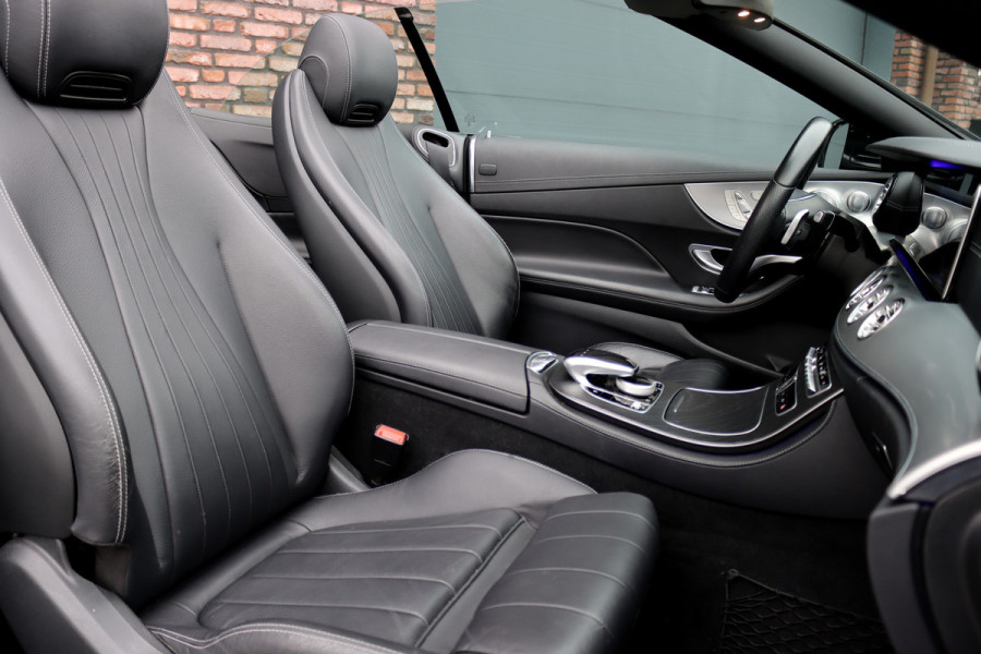 Mercedes-Benz E-Klasse Cabrio 200 AMG Line Premium Aut9 | Airscarf | Burmester | Memory | HUD | Surround Camera | Dodehoekassistent | Intelligent Light System | Cabrioletcomfortpakket |