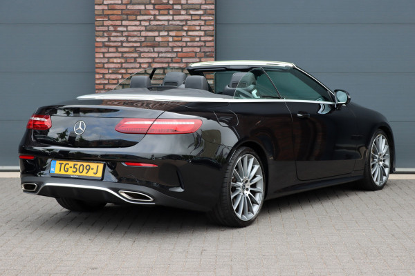 Mercedes-Benz E-Klasse Cabrio 200 AMG Line Premium Aut9 | Airscarf | Burmester | Memory | HUD | Surround Camera | Dodehoekassistent | Intelligent Light System | Cabrioletcomfortpakket |