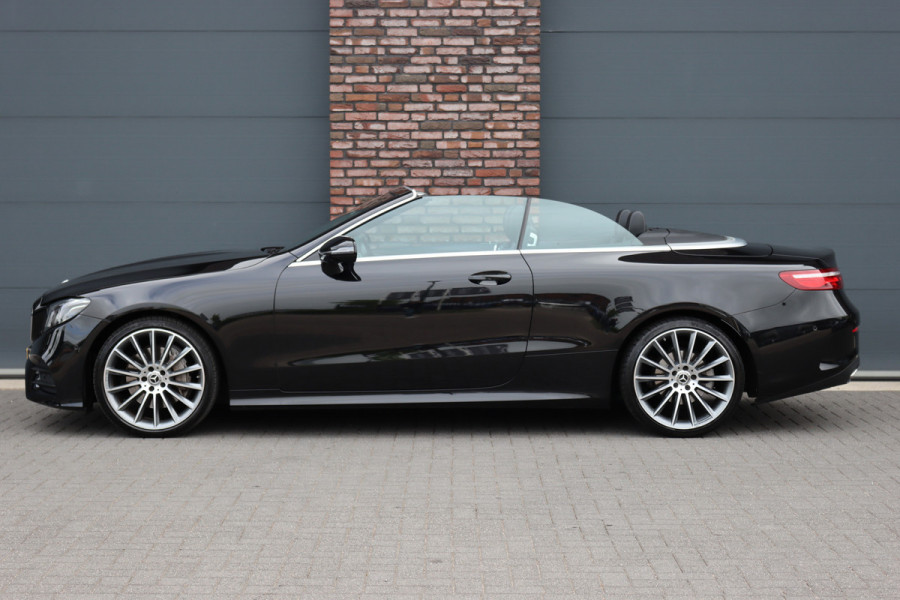 Mercedes-Benz E-Klasse Cabrio 200 AMG Line Premium Aut9 | Airscarf | Burmester | Memory | HUD | Surround Camera | Dodehoekassistent | Intelligent Light System | Cabrioletcomfortpakket |
